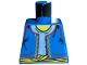Lot ID: 290695963  Part No: 973px182  Name: Torso Adventurers Orient Vest, Light Blue Shirt, Yellow Rope Belt Pattern