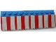 Part No: BA130pb02  Name: Stickered Assembly 10 x 3 x 1 with Red and White Stripes Awning Pattern (Sticker) - Set 361-1 - 2 Slope 33 3 x 4, 1 Slope 33 3 x 2