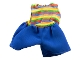 Part No: bb0246pb01  Name: Duplo, Doll Cloth Pants Plain with Rainbow Top