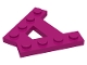 Part No: 15706  Name: Wedge, Plate A-Shape with 2 Rows of 4 Studs