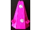 Part No: 33215pb03  Name: Tower Roof 6 x 8 x 9 with Snowflakes Pattern on Front (Stickers) - Set 7581