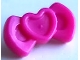 Part No: 92355c Name: Friends Accessories Bow with Heart and Small Pin Part No: 92355c Name: Friends Accessories Bow with Heart and Small Pin