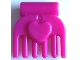 Part No: 92355g Name: Friends Accessories Comb, Small with Heart Part No: 92355g Name: Friends Accessories Comb, Small with Heart