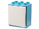 Part No: 4914c01  Name: Duplo, Furniture Refrigerator with White Door (4914 / 4915)