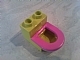 Part No: 4911c05  Name: Duplo, Furniture Toilet with Dark Pink Duplo Furniture Toilet Seat (4911 / 4912)