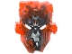 Part No: 24164pb02  Name: Bionicle Mask Umarak Hunter with Marbled Trans-Neon Orange Pattern