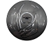 Part No: 3961pb23 Name: Dish 8 x 8 Inverted (Radar) - Solid Studs with SW Beskar Rondel with Silver and Black Mudhorn Signet Pattern Part No: 3961pb23 Name: Dish 8 x 8 Inverted (Radar) - Solid Studs with SW Beskar Rondel with Silver and Black Mudhorn Signet Pattern