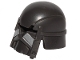 Part No: 59434pb01  Name: Minifigure, Headgear Helmet SW Knight of Ren with Black Visor and Silver Stripes Pattern