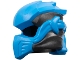 Part No: 5990pb03  Name: Minifigure, Headgear Ninjago Wrap Type 10 with Molded Dark Azure Armor, Wraps and Knot Pattern