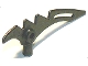 Part No: 98141  Name: Minifigure, Weapon Crescent Blade, Serrated with Bar