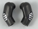 Lot ID: 403092009  Part No: 981982pb145  Name: Arm, (Matching Left and Right) Pair with Silver Elbow Pads Pattern