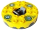 Part No: 98318c04pb01 Name: Turntable 6 x 6 x 1 1/3 Round Base Serrated with Yellow Top and White and Dark Blue Hypnobrai Pattern (Ninjago Spinner) Part No: 98318c04pb01 Name: Turntable 6 x 6 x 1 1/3 Round Base Serrated with Yellow Top and White and Dark Blue Hypnobrai Pattern (Ninjago Spinner)