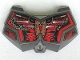 Part No: 98603pb017  Name: Large Figure Chest Armor Small with Bionicle Chain and Gears Pattern