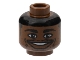 Part No: 3626pb0135  Name: Minifigure, Head NBA Ray Allen Pattern