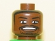 Part No: 3626pb0146  Name: Minifigure, Head NBA Paul Pierce Pattern