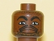 Part No: 3626pb0149  Name: Minifigure, Head NBA Kevin Garnett Pattern
