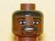 Part No: 3626pb0151  Name: Minifigure, Head NBA Jalen Rose Pattern