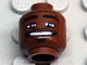Part No: 3626pb0154  Name: Minifigure, Head NBA Antoine Walker Pattern