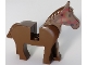 Part No: 4493c01pb03  Name: Horse with Black Eyes, Red Bridle Pattern