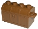 Part No: 4738bc01  Name: Container, Treasure Chest with No Slots in Back and Thin Hinge Curved Lid (4738b / 4739b)