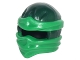 Part No: 19857pb05  Name: Minifigure, Headgear Ninjago Wrap Type 2 with Molded Green Wraps and Knot Pattern