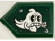 Part No: 22385pb362R Name: Tile, Modified 2 x 3 Pentagonal with Angry White Ghost and Rivets Pattern Model Right Side (Sticker) - Set 70434 Part No: 22385pb362R Name: Tile, Modified 2 x 3 Pentagonal with Angry White Ghost and Rivets Pattern Model Right Side (Sticker) - Set 70434