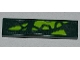 Part No: 2431pb0255R Name: Tile 1 x 4 with 9 Lime Scales Pattern Model Right Side (Sticker) - Set 9450 Part No: 2431pb0255R Name: Tile 1 x 4 with 9 Lime Scales Pattern Model Right Side (Sticker) - Set 9450