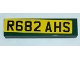 Part No: 2431pb0568 Name: Tile 1 x 4 with 'R682 AHS' on Yellow Background Pattern (Sticker) - Set 10242 Part No: 2431pb0568 Name: Tile 1 x 4 with 'R682 AHS' on Yellow Background Pattern (Sticker) - Set 10242