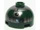 Part No: 553pb007  Name: Brick, Round 2 x 2 Dome Top with Pearl Dark Gray Pattern (R4-P44)