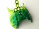 Part No: 57559pb03  Name: Bionicle Barraki Carapar Chest Cover with Marbled Lime Pattern