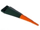 Part No: 61406pb04  Name: Plate, Modified 1 x 2 with Angular Extension with Molded Flexible Orange Tip Pattern
