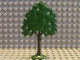 Part No: FTOak  Name: Plant, Tree Flat Oak painted with solid base