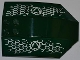 Part No: x224pb022L  Name: Windscreen 8 x 6 x 2 Curved with Atlantis Logo and Fish Scales Pattern Model Left Side (Stickers) - Set 7978