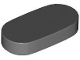 Part No: 1126  Name: Tile, Round 1 x 2 Oval