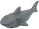 Part No: 14518c04  Name: Shark with Rounded Nose and Debossed Gills