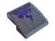 Part No: 15068pb374  Name: Slope, Curved 2 x 2 x 2/3 with Dark Purple Lava Pattern (Sticker) - Set 70359