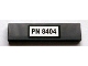 Part No: 2431pb0130 Name: Tile 1 x 4 with Black 'PN 8404' on White Background Pattern (Sticker) - Set 8404 Part No: 2431pb0130 Name: Tile 1 x 4 with Black 'PN 8404' on White Background Pattern (Sticker) - Set 8404