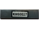 Part No: 2431pb0465  Name: Tile 1 x 4 with 'KH60027' Pattern (Sticker) - Set 60027