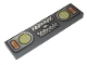 Part No: 2431pb0515 Name: Tile 1 x 4 with Yellow and Orange Headlights and Grille Pattern Part No: 2431pb0515 Name: Tile 1 x 4 with Yellow and Orange Headlights and Grille Pattern