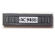Part No: 2431pb0599 Name: Tile 1 x 4 with Car Bumper and 'AC9466' Pattern (Sticker) - Set 9466 Part No: 2431pb0599 Name: Tile 1 x 4 with Car Bumper and 'AC9466' Pattern (Sticker) - Set 9466