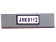 Part No: 2431pb411  Name: Tile 1 x 4 with 'JM60112' Pattern (Sticker) - Set 60112