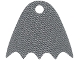 Part No: 25514  Name: Minifigure Cape Cloth, Scalloped 5 Points with Single Top Hole (Batman) - Traditional Starched Fabric