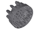 Part No: 27254  Name: Wheel Hard Plastic with Large Cleats and Flanges