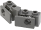 Part No: 2991b  Name: Technic, Brick 1 x 2 - 1 x 2 Angled with Bumper Holder, Open Front