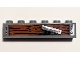 Part No: 3009pb225R  Name: Brick 1 x 6 with Wood Grain, Metal Plates and Silver Nails Pattern Model Right Side (Sticker) - Set 70605