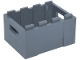 Lego part: Container, Crate 3 x 4 x 1 2/3 with Handholds