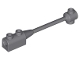 Part No: 30359b  Name: Bar 1 x 8 with Brick 1 x 2 Curved Top End (Axle Holder Inside Small End)