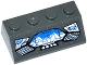 Part No: 3037pb039  Name: Slope 45 2 x 4 with Justice League Javelin Spaceship Control Panel Pattern (Sticker) - Set 76028