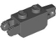 Lego part: Hinge Brick 1 x 2 Locking with 1 Finger Vertical End and 2 Fingers Vertical End