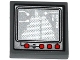 Part No: 3068pb0880  Name: Tile 2 x 2 with White '38 2138' and Red Buttons on Silver Computer Screen Pattern (Sticker) - Set 70725